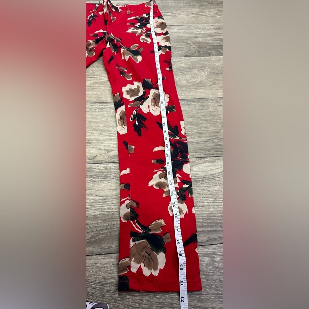Chico's Red Pencil Midi Jeggings Casual ♥️ - Picture 9 of 15